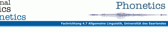 Computational Linguistics & Phonetics